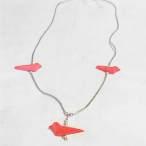 Sterling Silver Bird Necklace